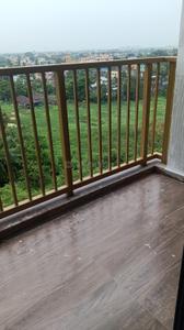 Balcony Image of 1454 Sq.ft 4 BHK Apartment / Flat for rent in Unimark Lakewood Estate, New Garia Kolkata for Rs. 45000