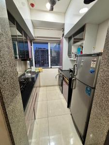 Kitchen Image of 525 Sq.ft 1 BHK Apartment / Flat for rent in L And T Veridian At Emerald Isle 13A And 13B, Powai Mumbai for Rs. 65000