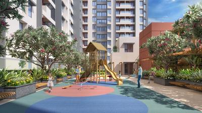 Image of 1111 Sq.ft 2 BHK Apartment / Flat for sale in Wadhwani Om Manglam Chaitanya, Kiwale, Pune for Rs. 5700000