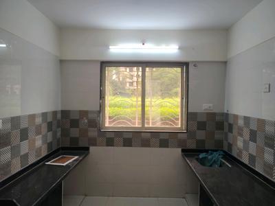 Kitchen Image of 430 Sq.ft 1 BHK Apartment / Flat for rent in Sukur Enclave A, Kasarvadavali Thane for Rs. 21200