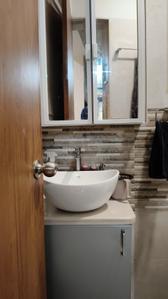 Bathroom Image of 575 Sq.ft 1 BHK Apartment / Flat for rent in CH Khanolkar Bhavan CHSL Paradise, Goregaon East Mumbai for Rs. 49000