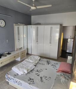 Bedroom Image of 4000 Sq.ft 4 BHK Villa for rent in Sangani Signature Bungalows, Thaltej Ahmedabad for Rs. 100000