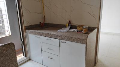 Kitchen Image of 580 Sq.ft 1 BHK Apartment / Flat for sale in PNK Tiara Hills Phase I Bldg No 3 5 And 2, Mira Road East Mira Bhayandar for Rs. 5600000
