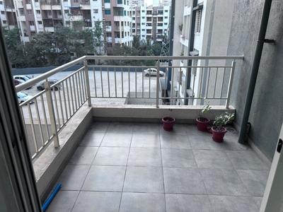 Balcony Image of 950 Sq.ft 2 BHK Apartment / Flat for rent in Infinity Planet C and D Wing, Moshi Pune for Rs. 18000