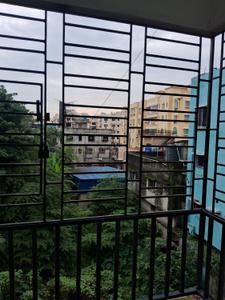 Balcony Image of 1595 Sq.ft 3 BHK Apartment / Flat for sale in Chinar Park Kolkata for Rs. 7500000