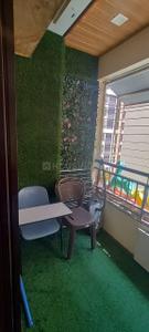 Balcony Image of 900 Sq.ft 1 BHK Apartment / Flat for rent in Indira Nagar Nashik for Rs. 20000