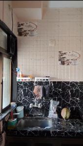 Kitchen Image of 610 Sq.ft 1 BHK Apartment / Flat for sale in Diva Thane for Rs. 3600000