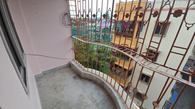 Balcony Image of 1100 Sq.ft 3 BHK Apartment / Flat for sale in Dum Dum Kolkata for Rs. 4950000