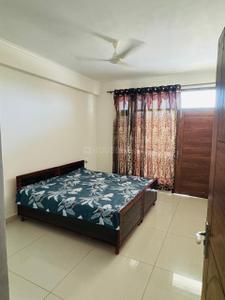 Bedroom Image of 1400 Sq.ft 3 BHK Apartment / Flat for rent in Bajwa Sunny Heights, Kharar Mohali for Rs. 25000