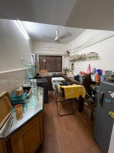 Kitchen Image of 500 Sq.ft 1 BHK Apartment / Flat for rent in Manju Mahal, Pali Hill Mumbai for Rs. 100000