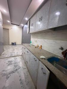 Kitchen Image of 400 Sq.ft 1 BHK Builder Floor for rent in Sector 24 Rohini New Delhi for Rs. 10000