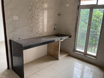 Kitchen Image of 550 Sq.ft 1 BHK Apartment / Flat for sale in Sai Krishna Aanandi, Palghar Mumbai for Rs. 1899999
