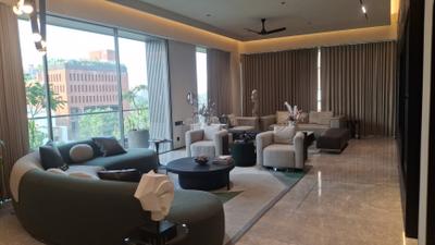 Living Room Image of 2900 Sq.ft 4 BHK Apartment / Flat for sale in Z Luxuria, Thaltej Ahmedabad for Rs. 95000000