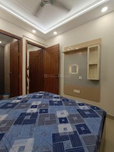 Bedroom Image of 915 Sq.ft 2 BHK Builder Floor for rent in Tagore Garden Extension New Delhi for Rs. 35000