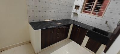 Kitchen Image of 600 Sq.ft 1 BHK Builder Floor for rent in Maruthi Sevanagar Bengaluru for Rs. 16100