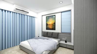 Bedroom Image of 2550 Sq.ft 3 BHK Apartment / Flat for rent in Vinayak Courtyard , PDPU Road Gandhinagar for Rs. 49000