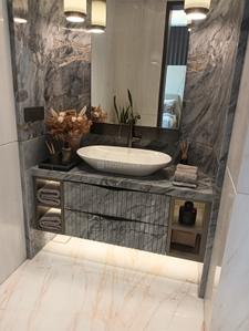 Bathroom Image of 1600 Sq.ft 3 BHK Apartment / Flat for sale in Godrej Five Gardens, Matunga East Mumbai for Rs. 100000000