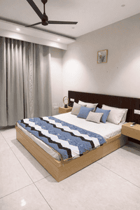 Bedroom Image of 1500 Sq.ft 2 BHK Builder Floor for rent in Sector 66 Mohali for Rs. 48000