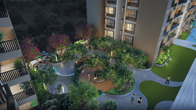 Image of 2080 Sq.ft 4 BHK Apartment / Flat for sale in Mahindra IvyLush, Wagholi, Pune for Rs. 23600000
