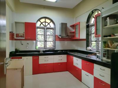 Kitchen Image of 2200 Sq.ft 3 BHK Villa for rent in Cosmos Hawaiian, Thane West Thane for Rs. 140000