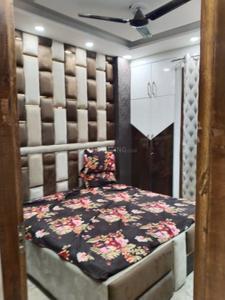 Bedroom Image of 600 Sq.ft 2 BHK Builder Floor for rent in Dwarka Mor New Delhi for Rs. 20000