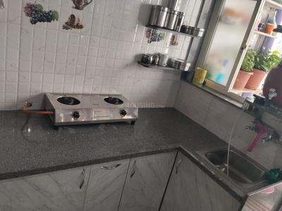 Kitchen Image of 510 Sq.ft 1 BHK Apartment / Flat for sale in Bodakdev Ahmedabad for Rs. 4500000
