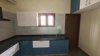 Kitchen Image of 1100 Sq.ft 2 BHK Builder Floor for rent in Judicial Layout Bengaluru for Rs. 32000