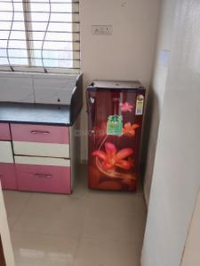 Kitchen Image of 650 Sq.ft 1 BHK Apartment / Flat for rent in Barjatya Pearl Sky, Bhicholi Mardana Indore for Rs. 15000