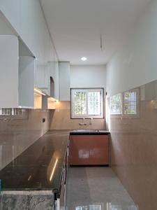 Kitchen Image of 756 Sq.ft 2 BHK Builder Floor for rent in Paschim Vihar New Delhi for Rs. 35000