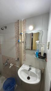 Bathroom Image of 1230 Sq.ft 2 BHK Apartment / Flat for rent in Hiranandani Crystal Court Co Operative Housing Society, Kharghar Navi Mumbai for Rs. 50000