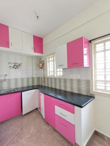 Kitchen Image of 800 Sq.ft 1 BHK Builder Floor for rent in HSR Layout Bengaluru for Rs. 19000