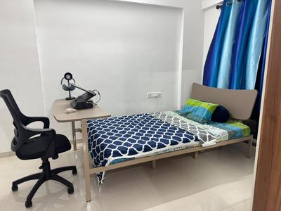 Bedroom Image of 440 Sq.ft 1 BHK Apartment / Flat for rent in Shree Vaishnavi Heights, Thane West Thane for Rs. 20000