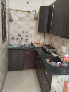 Kitchen Image of 450 Sq.ft 1 BHK Independent House for rent in Vaishali Ghaziabad for Rs. 16000