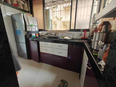 Kitchen Image of 610 Sq.ft 1 BHK Apartment / Flat for rent in Amar Raj Vaibhav NX, Dombivli West Thane for Rs. 12000