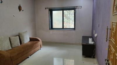 Living Room Image of 615 Sq.ft 1 BHK Apartment / Flat for rent in Pimple Gurav Pune for Rs. 17000