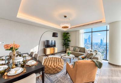 Hall Image of 1821 Sq.ft 3 BHK Apartment / Flat for rent in Al Wasl Dubai for Rs. 910000