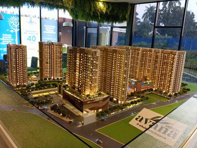 Image of 1455 Sq.ft 4 BHK Apartment / Flat for sale in Avana Phase 1, Tollygunge, Kolkata for Rs. 17500000