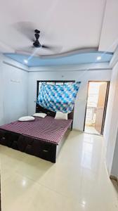 Bedroom Image of 1000 Sq.ft 3 BHK Builder Floor for rent in Khatiwala Tank Indore for Rs. 22000