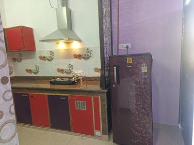 Kitchen Image of 1250 Sq.ft 2 BHK Builder Floor for rent in Gomti Nagar Lucknow for Rs. 20000