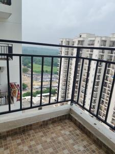 Balcony Image of 1500 Sq.ft 3 BHK Apartment / Flat for rent in Omaxe Waterscapes, Arjunganj Lucknow for Rs. 30000