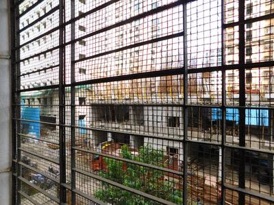 Balcony Image of 590 Sq.ft 1 BHK Apartment / Flat for rent in CMG Girnar Tower, Mazgaon Mumbai for Rs. 65000
