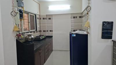Kitchen Image of 621 Sq.ft 1 BHK Apartment / Flat for rent in GK Rose Icon, Pimple Saudagar Pune for Rs. 26000