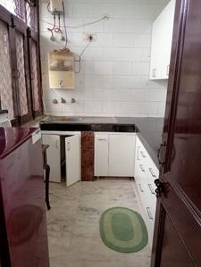 Kitchen Image of 1360 Sq.ft 2 BHK Builder Floor for rent in Sector 48 Noida for Rs. 30500