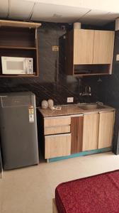 Kitchen Image of 410 Sq.ft 1 BHK Apartment / Flat for rent in Supertech Ecociti, Sector 137 Noida for Rs. 19500