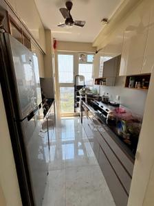 Kitchen Image of 550 Sq.ft 1 BHK Apartment / Flat for rent in Tata Serein Phase 1, Thane West Thane for Rs. 34999