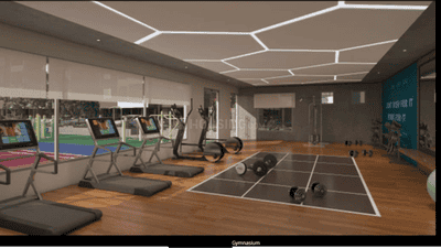Image of 1303 Sq.ft 3 BHK Apartment / Flat for rent in Parksyde Nest , Panchavati, Nashik for Rs. 21500