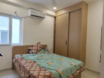 Bedroom Image of 800 Sq.ft 1 BHK Apartment / Flat for rent in Kondapur Hyderabad for Rs. 26000