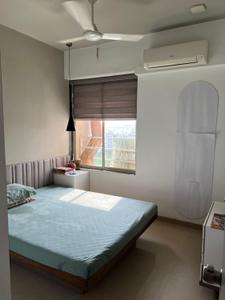 Bedroom Image of 915 Sq.ft 3 BHK Apartment / Flat for rent in Omkar Parisar, Chandkheda Ahmedabad for Rs. 32500