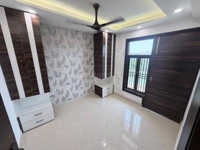 Bedroom Image of 850 Sq.ft 3 BHK Builder Floor for rent in Dwarka Mor New Delhi for Rs. 20000