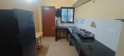 Kitchen Image of 963 Sq.ft 2 BHK Apartment / Flat for rent in Sagar Vassudeva Citadel Block B, Bicholim Goa for Rs. 22000